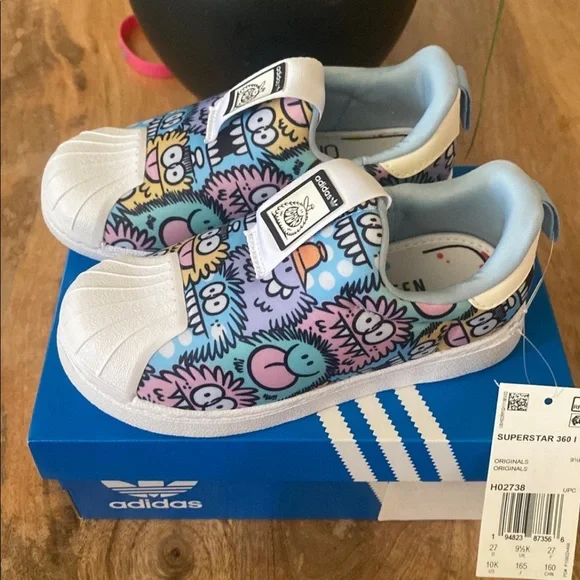adidas gazelle silver green womens adidas Originals Boys Superstar 360 main image 0